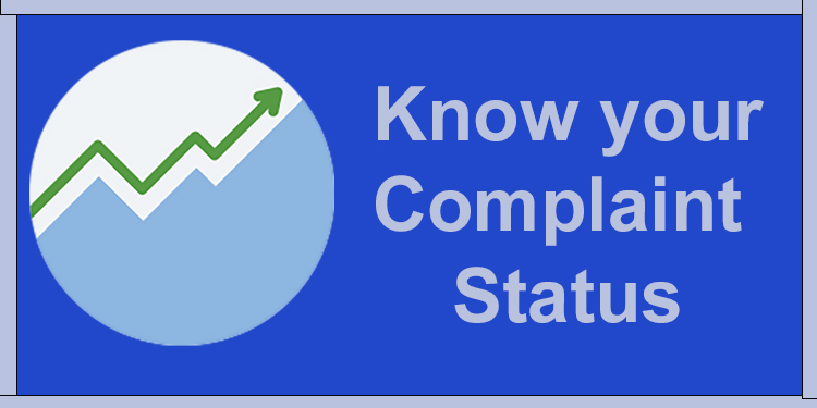 know your complaint status
