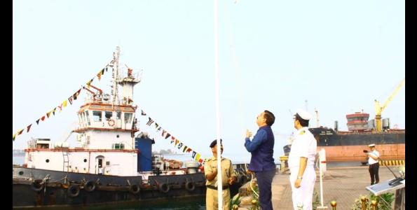 59th National Maritime day celebration in the Port on 05.04.2022