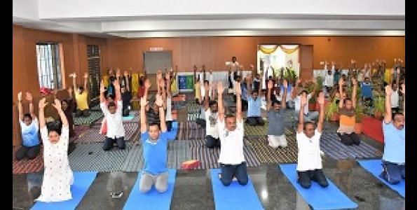 Celebration of International Day of Yoga-2022 on 21.06.2022